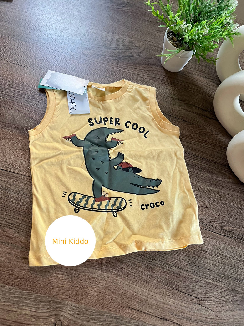 Defacto: BABY BOY CREW NECK ANIMAL PATTERNED T-SHIRT