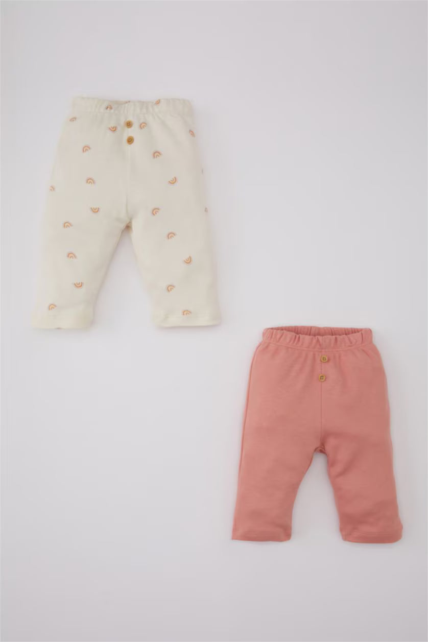DeFacto : Baby Girl Rainbow Printed 2 Piece Sweatpants
