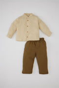 DeFacto : Baby Boy Shirt Pants 2 Piece Set