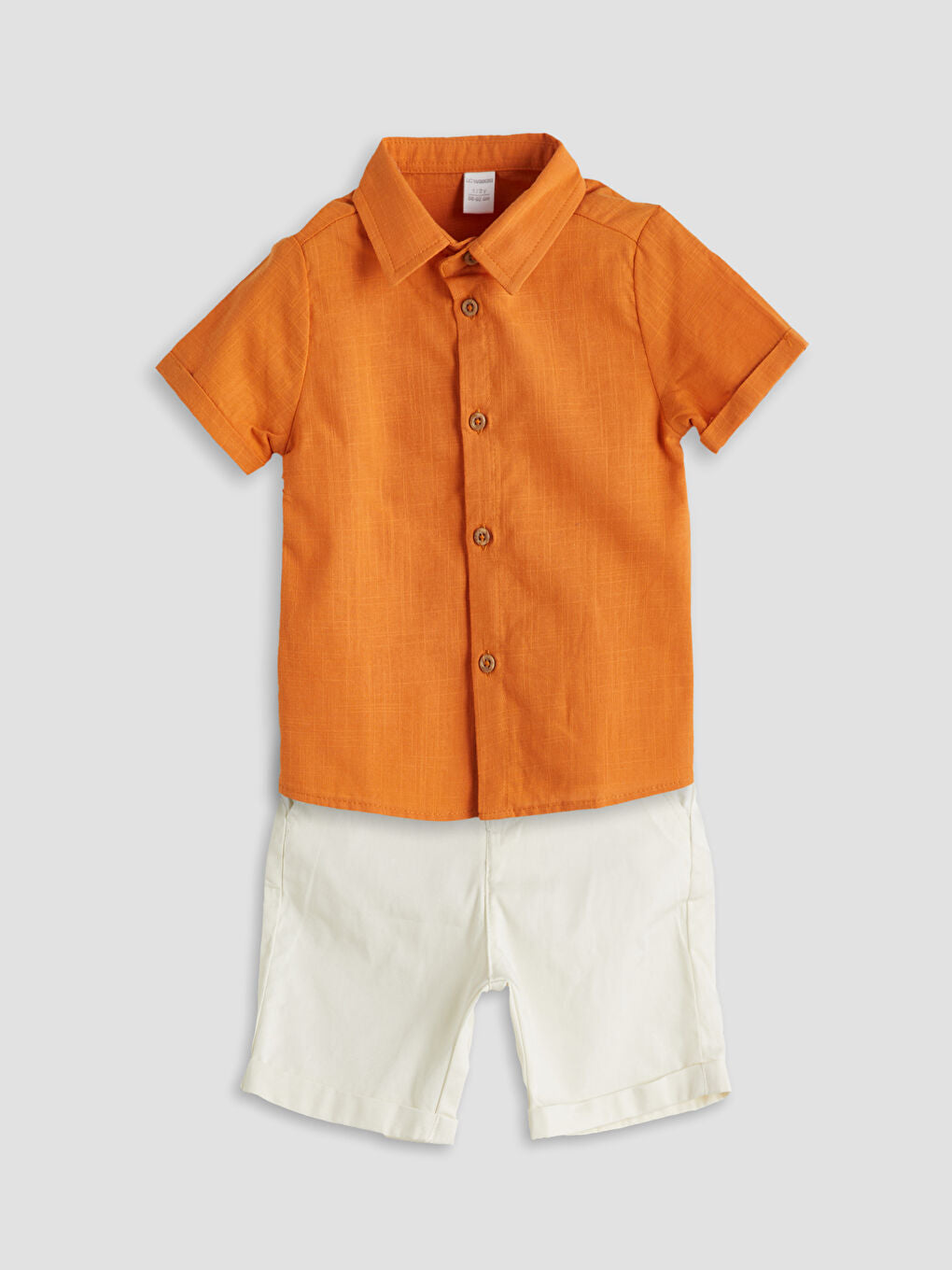 LCW Kids Basic Boys' Shirt And Shorts 2 Pack