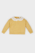 DeFacto : Baby Girl Lace Collar Basic Sweatshirt