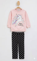 DeFacto : Set Knitted Set - Lt.Pink