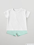LCW : baby Basic Baby Boys' T-shirt And Shorts 2 Pack